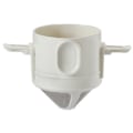 Miniatyrbillede 1 af 5: Rustfrit Stål Kaffemager Stativ Maskine Genanvendelig Foldbar Kaffe Filter til Køkken Husholdning, B