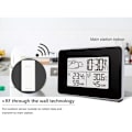 Miniatyrbillede 2 af 5: Trådløs Vejrstation, Indendørs Udendørs Termometer Hygrometer med Udendørs Sensor LCD Display Digital Temperatur Luftfugtighedsovervågning med Baggrundsbelysning