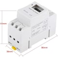 Miniatyrbillede 5 af 5: LCD Digital Ugentlig Elektrisk Timer Tidsafbryder 15A(220V)