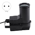 Miniatyrbillede 4 af 5: 10W RGBW 4 i 1 DMX LED Projektor Farve Scene Lys 6 Kanaler Lys med Stemmestyring EU Stik