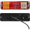 Miniatyrbillede 3 af 5: 2 stk LED Trailer Baglygter 12V E-Godkendt Vandafvisende Bil Baglygter, 5 funktioner - bremselys, blinklys, baklys, positionslys