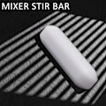 Miniatyrbillede 4 af 5: 5 stk. Serie 25 mm (1 tomme) Magnetisk Omrører Mikser Omrøring Bar, Hvid Farve, Laboratorie Bar, Omrøringsplade Bar, Omrøring Barer 7Mm25Mm