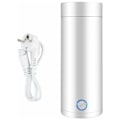 Miniatyrbillede 1 af 5: 400 ml mini kedel og mini termokande, EIMZU bærbar elektrisk kedel, bærbar elektrisk rejsekedel, 4 minutters hurtig tilberedning, 3 i 1 med 304 rustfrit stål
