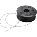 Miniatyrbillede 1 af 5: Sort 1 kg filament 1,75 mm forbrugsvarer gummi plast 3D materiale 3D fiber filament 1,75 3D Impressora filament til udskrivning