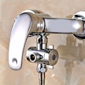 Miniatyrbilde 5 av 5: 3-veis dusjfordelerventil G1/2in Multifunksjons vannseparatoradapter Dusjtilbehør Dusjhode reservedel for bad-Fei Yu
