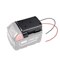 Miniatyrbillede 3 af 5: 18V Shore Power Connector Batteriadapter med 14 Awg Wire Connectors Adapter Værktøj Tilbehør