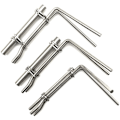Miniatyrbild 1 av 5: 3-pack Universal U-Cut Hydraulcylinder Kolvstavstätningsinstallationsverktygssats Boost Controller Bilreparation Verktyg