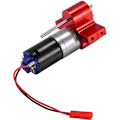 Pikkukuva 3 / 5: 370 Metal Motor Gearbox Gear Box for C14 C24 B24 B36 MN D90 D99 MN99S RC Car Upgrade Parts, Red