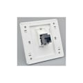 Miniatyrbillede 3 af 5: CAT6 Gigabit Netværksvægkontakt Hun til Hun - Dobbelt Pass RJ45 LAN - Lige Internet Strømstik (86x86mm, 1 stk)