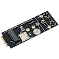 Pikkukuva 3 / 5: M.2(NGFF) Key B -sovitin SIM-paikalla 3G/4G/5G-moduulille, tukee NANO SIM -korttia ja 3042/3052 tyyppistä M.2 Key B -korttikokoa