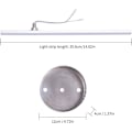 Miniatyrbilde 5 av 5: LED Taklampe, Moderne Parallell Stripe Design Taklampe med 2 Stykker Parallell Stripe Lys for Stue Soverom Spisestue