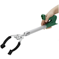 Miniatyrbillede 2 af 5: Affaldsopsamler-værktøj, langarmet affaldsopsamler, affaldsopsamlingspind i legering, 40 cm affaldsklemme.