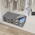 Miniatyrbild 5 av 5: DENUOTOP 2-pack Förvaringsväska Vikbar Under Säng Förvaringslådor, Mycket Hållbar för Sängkläder, Kläder, Filtar, Kuddar, Täcke Säsongsvaror Förvaring-DE