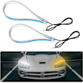 Miniatyrbillede 1 af 5: 60cm Ultra Tynd Bil Blød Rør LED Strip Dagkørelys Blinklys