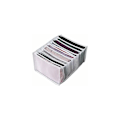 Miniatyrbillede 1 af 5: Anden Opbevaring Foldbar Skuffe Organizer, Rum Opbevaringsboks, Til Jeans, Varme Vinterbukser, Kvadratisk, Skuffe, Skab (17x25x32cm, Hvid)