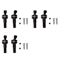 Miniatyrbild 1 av 5: 6 st metall axel universal CVD drivaxel 5 mm sexkant för C14 C24 B14 B24 B36 MN D90 MN99S RC bil uppgradering