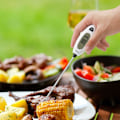Miniatyrbild 5 av 5: Kökstermometer Present till Män Kvinnor Jul Användbar Digital Matlagningstermometer Sond Mattermometer Direkt Avläsning Termometer Kött Sylt Förbi