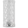Miniatyrbillede 1 af 5: 3 farver LED krystal bordlampe lys projektionslampe LED atmosfære soveværelse sengebord USB touch nattelys