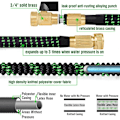 Miniatyrbillede 2 af 5: Havehose, Helt Ny 2021 Udvidbar Havehose 8m/25ft med 3/4\" Massiv Messingbeslag, Ekstra Robust Tekstil - Fleksibel Udvidbar Slange med F
