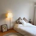 Miniatyrbillede 3 af 5: Støvtæt tromleformet lampeskærm i stof til gulvlampe, bordlampe, lysekrone, udskiftningstilbehør til hjemmekontor, hvid