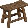 Miniatyrbilde 1 av 5: Liten rustikk trekrakk for fiske og stue 27 x 13 x 21 cm (tre)