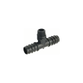 Miniatyrbillede 4 af 5: 10 stk. Han 1/2 til 25mm Hakket Slange T-stik Vanddeler 2 Vejs til Havevandslange Vanddeler Stik Holdbar (Farve: 1I2 til 25mm)