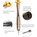 Pikkukuva 3 / 5: Mini Precision Screwdriver 25 in 1 Tarkkuusruuvimeisselikokoel Korjausvälineet, Ruuvimeisselivälineet Nahkakotelo iPhone, Matkapuhelin, Kannettava tietokone, Kello