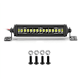Pikkukuva 1 / 5: RC-auton kattolamppu 24 36 LED-valopalkki 1/10 RC-kolarille Axial SCX10 90046/47 SCX24 Wrangler D90 TRX4 -kori, D