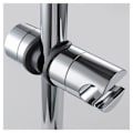 Miniatyrbillede 5 af 5: Bruseholder Slider - Bruseholder 18-25mm ABS Justerbar Udskiftningshåndtag Brusehoved Slider Klemme Støttebeslag Krom, til badeværelsesbruser