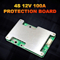 Pikkukuva 2 / 5: 4S 12V 100A LiFePO4 litiumakun suojapiiri, jossa virtapatterin tasapaino/päivitetty BMS PCB -suojapiiri