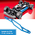 Miniatyrbilde 5 av 5: Metallbatteriplate for TT02 TT-02 1/10 RC-biloppgraderingsdeler