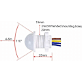 Miniatyrbillede 4 af 5: PIR Bevægelsessensor Infrarød Mini Skab 110v 220v Lysswitch-