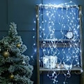 Miniatyrbilde 5 av 5: Julelys 10 Meter 100 Lys H Kobbertråd Lyslenke 8 Moduser Vanntett Batterikasse Fjernkontroll Kobbertråd Lys Hvit Lys 2stk