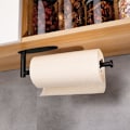 Pikkukuva 3 / 5: WC-paperirullatelineen pidike kylpyhuoneeseen, yhden käden paperipyyhkeen pidike, seinälle kiinnitettävä hylly pyöristetyllä pehmusteefektillä