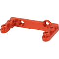 Pikkukuva 1 / 5: Metal 2-vaihteinen vaihdeservon kiinnitysteline Axial SCX6 JLU Wrangler AXI05000 1/6 RC-auton päivitysosiin, oranssi