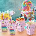 Miniatyrbillede 5 af 5: 40 stk. Havfrue Popcornposer Popcornæske Papirposer til Fest - Fei Yu