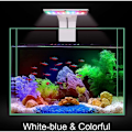 Miniatyrbillede 5 af 5: LED-akvarielys klemme, justerbar fuldspektrum LED-belysning klemme akvarielampe planter-