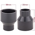 Miniatyrbillede 3 af 5: Koncentrisk PVC-reducer Schedule 80 Ø32-40x50-63mm