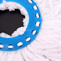 Miniatyrbilde 5 av 5: 4 stk. Mikrofibermopphoder, Runde mopphoder med 360 graders rotasjon for gulvrengjøring (Diameter 16 cm)
