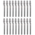 Miniatyrbild 1 av 5: 20 st T119BO Assorterade 12 tänder per tum T-skaft Scroll Jig Sågblad Set för Precisionssågning Trä