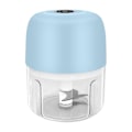 Miniatyrbillede 1 af 5: Lille elektrisk madhakker trådløs genopladelig, mini foodprocessor, bærbar hakker knuser hvidløg grøntsager kød