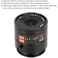 Miniatyrbillede 5 af 5: Videoovervågningskit, fast linse 6 mm HD-linse 3MP-