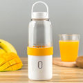 Miniatyrbillede 2 af 5: USB Elektrisk Bærbar Blender Blender Juicer Maskine 550Ml Mini Håndholdt Mad Smoothie Processor Personlig Juicer Gul