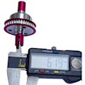Miniatyrbilde 4 av 5: 38T metalltannet belte differensial oppgraderingsdeler for Sakura S XI XIS D4 D5 Ultimate DGS DGX DGXI DG5 DG7 DGW fjernkontrollbil