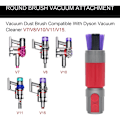 Pikkukuva 5 / 5: Dyson Traceless -pölyharjasuulake, naarmuuntumaton pölyharja, pehmeä harjapää V7 V8 V10 V11 V15 -pölynimurin vaihtopäähän