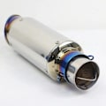 Miniatyrbillede 3 af 5: 51MM Universal Motorcykel Udledning Rør Katalysator DB Killer Passer Til -
