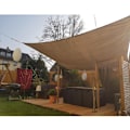 Miniatyrbillede 5 af 5: Rektangulær Skygge Sejl 2x3 Meter Vandafvisende Skygge Sejl Vandafvisende Anti UV 3x2 M til Have Terrasse Patio, Sand