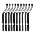 Miniatyrbillede 3 af 5: Afgratningsværktøj + Pakke med 10 Reserveblade 125mm Afgratningspen Afgratning Kobber Plastik Aluminium Stål Afgratningsværktøjs Holder Ekspert Hånd Rotationsblade