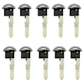Miniatyrbillede 1 af 5: 10X Fjernbetjening Nøgle Indsæt Udskåret Klinge Indsats til for MAZda 3 5 6 CX 5 7 9 MX-5 RX-8