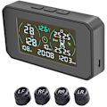 Miniatyrbillede 5 af 5: Multifunktionel bil OBD HUD solenergi dæktryksovervågningssystem auto sikkerhedsalarmsystemer head up display B05